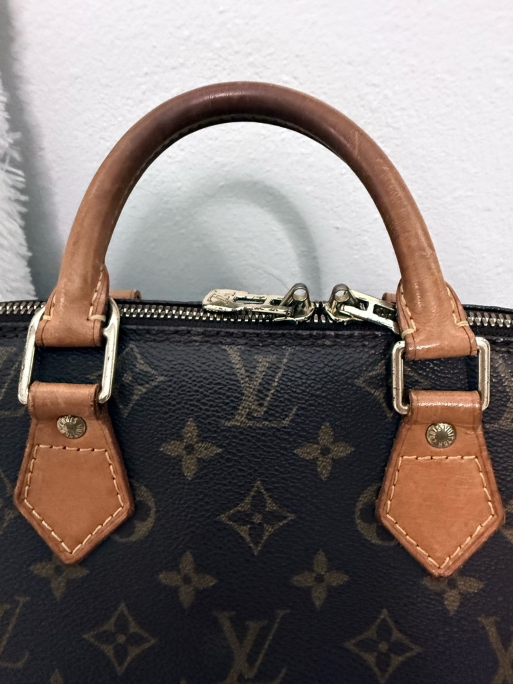 Louis Vuitton Alma PM- including generic Vachetta strap, dustbag & 🔐 #307 - Picture 15 of 16